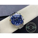 Rose gold pushers flanking the screw-down crown at three on this super clone Diver 300M