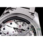 Black dial with applied luminous indices and hands matched to them, 42mm Aqua Terra clone