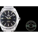 Co-axial escapement cutting sliding friction inside this Omega Aqua Terra super clone