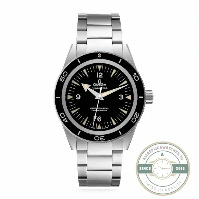 Superclone Omega Seamaster 300 233.30.41.21.01.001 with black dial and 41mm stainless steel case