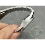 Bezel ring that rotates in one direction only, clone Omega Seamaster 300 with black dial