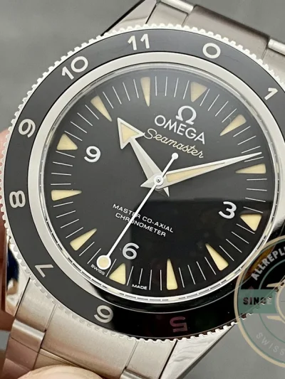 Superclone Omega Seamaster Black Dial 41mm 233.30.41.21.01.001 - Swiss Movement Replica Watch