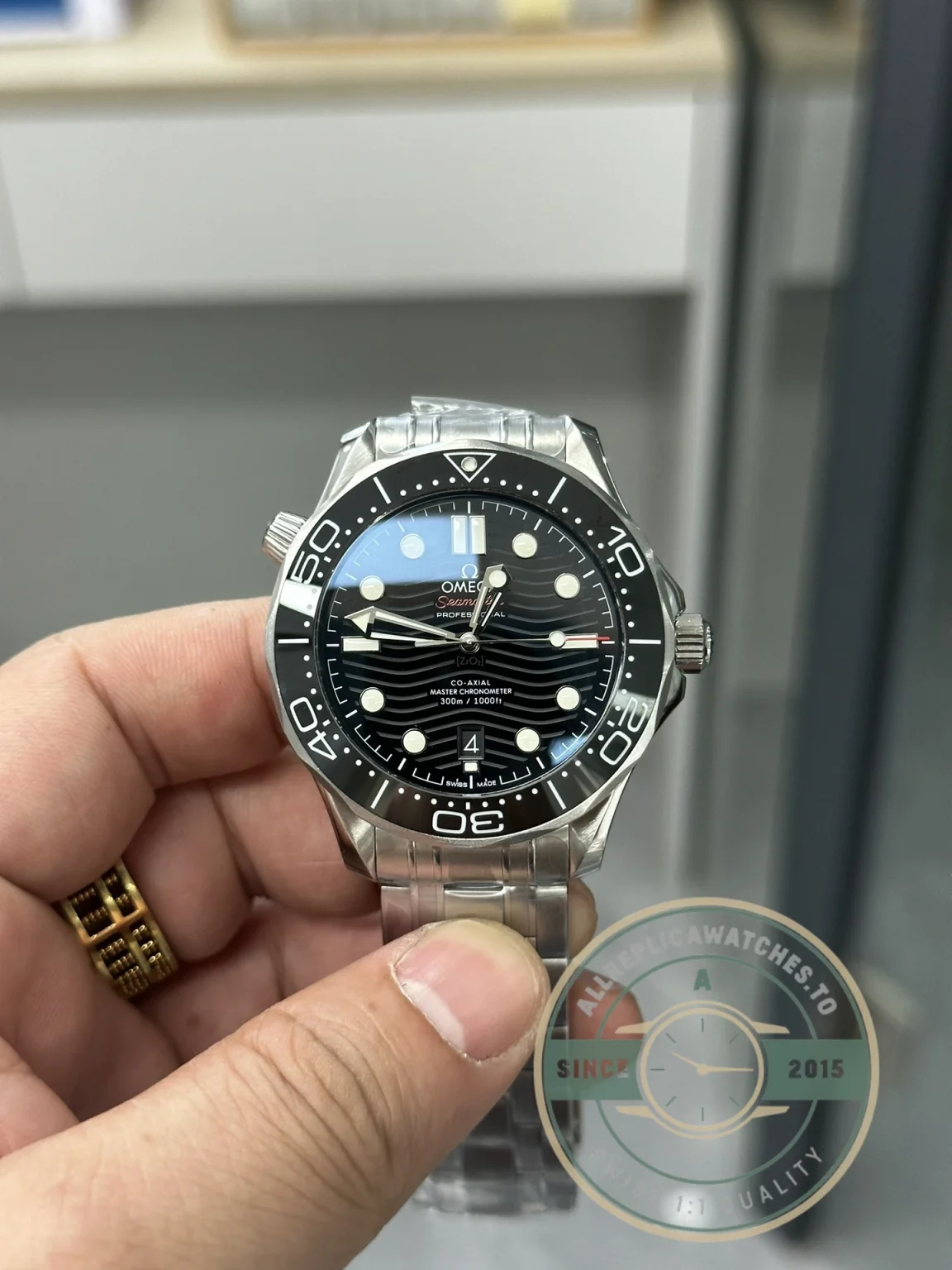 Superclone Omega Seamaster Black Dial 42mm 210.30.42.20.01.001 - Factory Super Clone Watch
