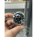 Domed sapphire coated against reflection on both faces, 42mm Diver 300M clone