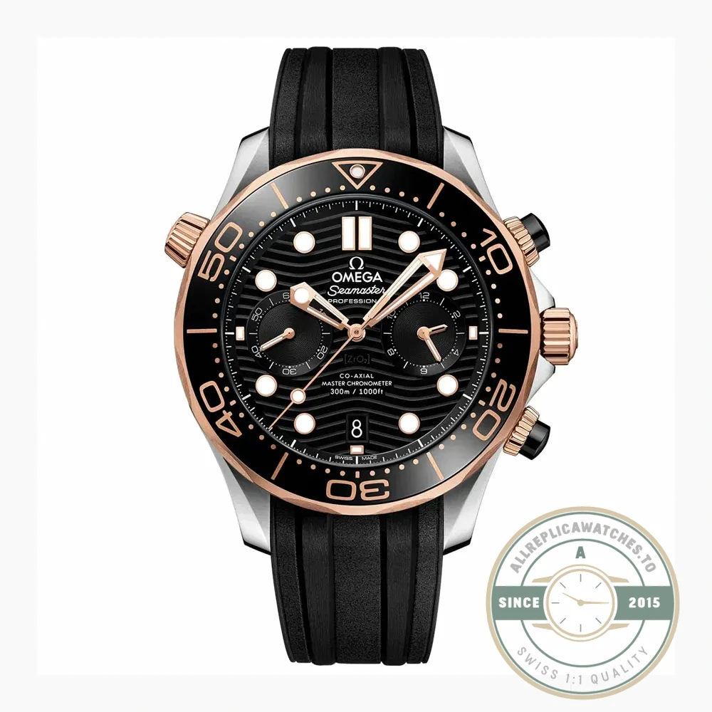 Superclone Omega Seamaster Black Dial 44mm 210.20.44.51.01.001 - Factory Super Clone Watch