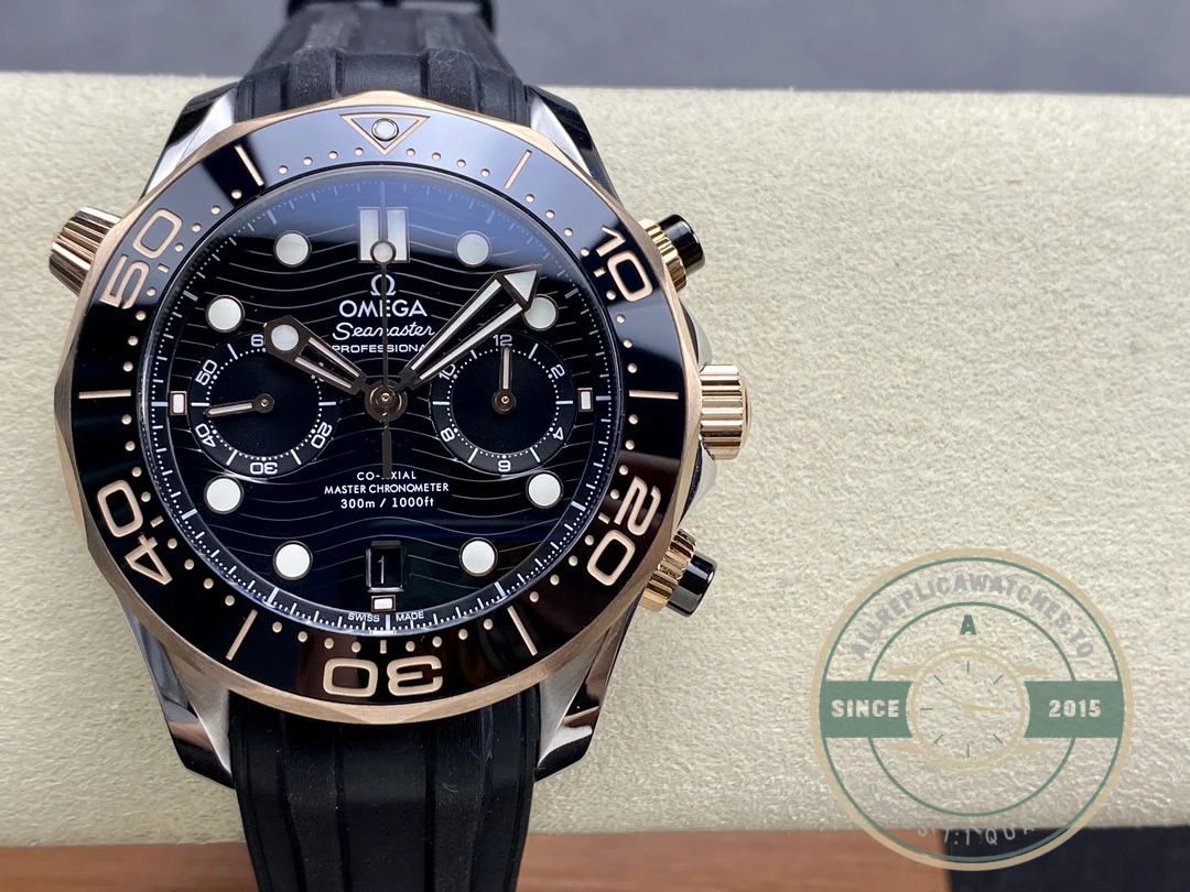 Superclone Omega Seamaster Black Dial 44mm 210.20.44.51.01.001 - Affordable Super Clone Watch