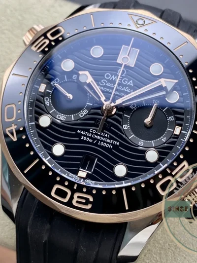Superclone Omega Seamaster Black Dial 44mm 210.20.44.51.01.001 - Affordable Luxury Replica Timepiece