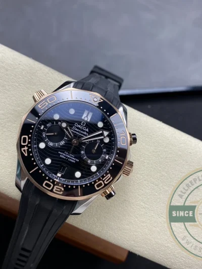 Superclone Omega Seamaster Black Dial 44mm 210.20.44.51.01.001 - Top-Tier Swiss Replica Watch