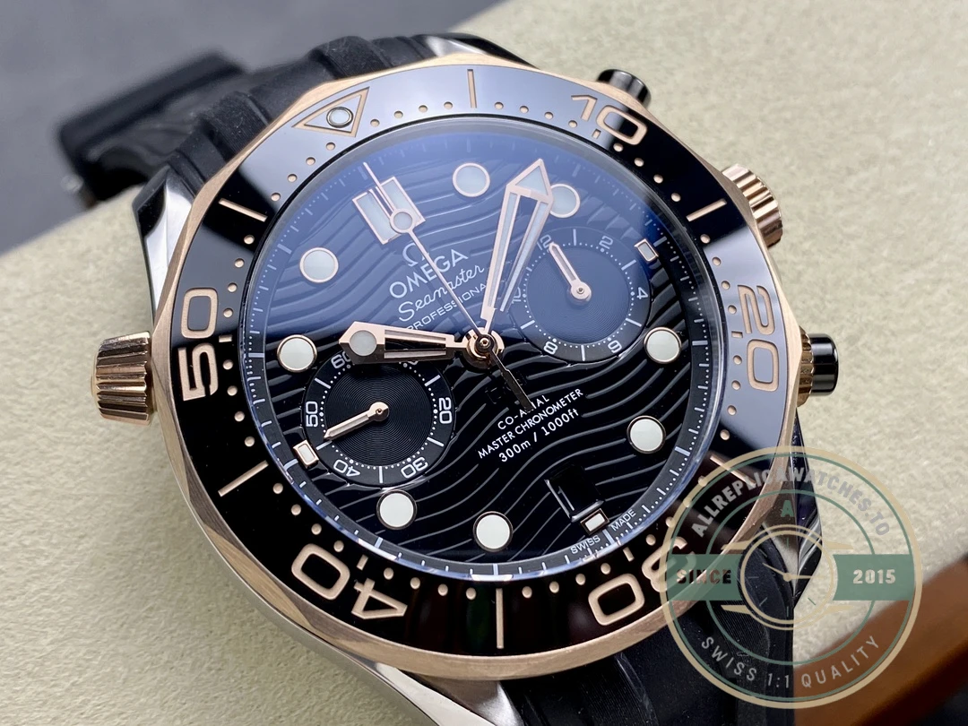 Superclone Omega Seamaster Black Dial 44mm 210.20.44.51.01.001 - Budget Luxury Replica Watch