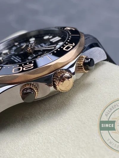 Superclone Omega Seamaster Black Dial 44mm 210.20.44.51.01.001 - High-Grade Replica Watch