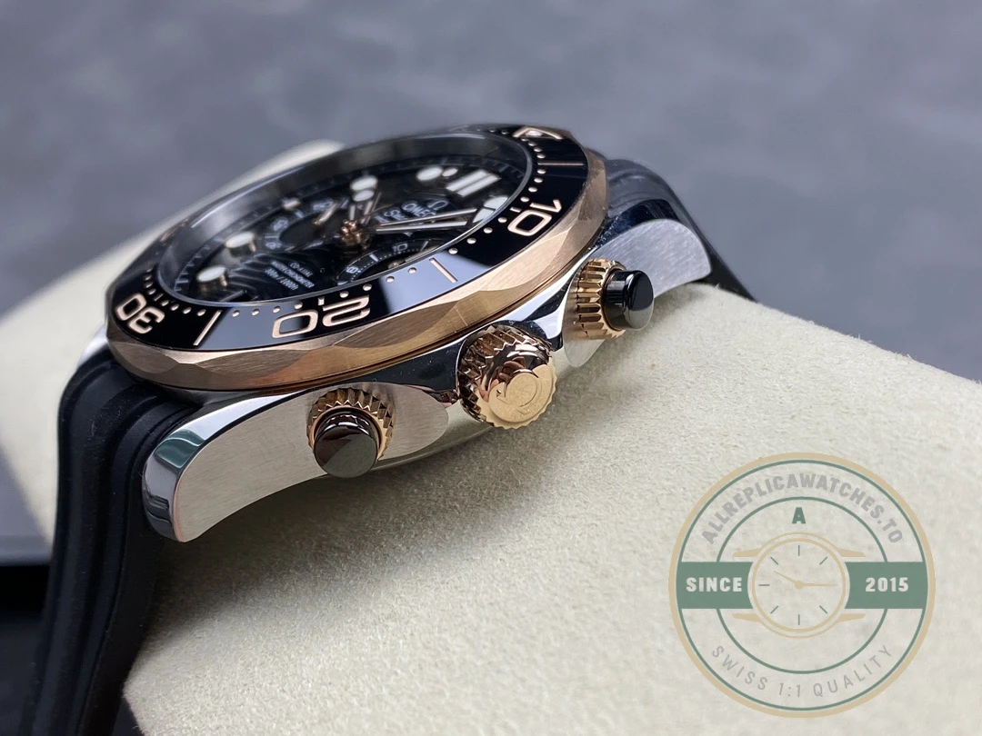 Superclone Omega Seamaster Black Dial 44mm 210.20.44.51.01.001 - High-Grade Replica Watch