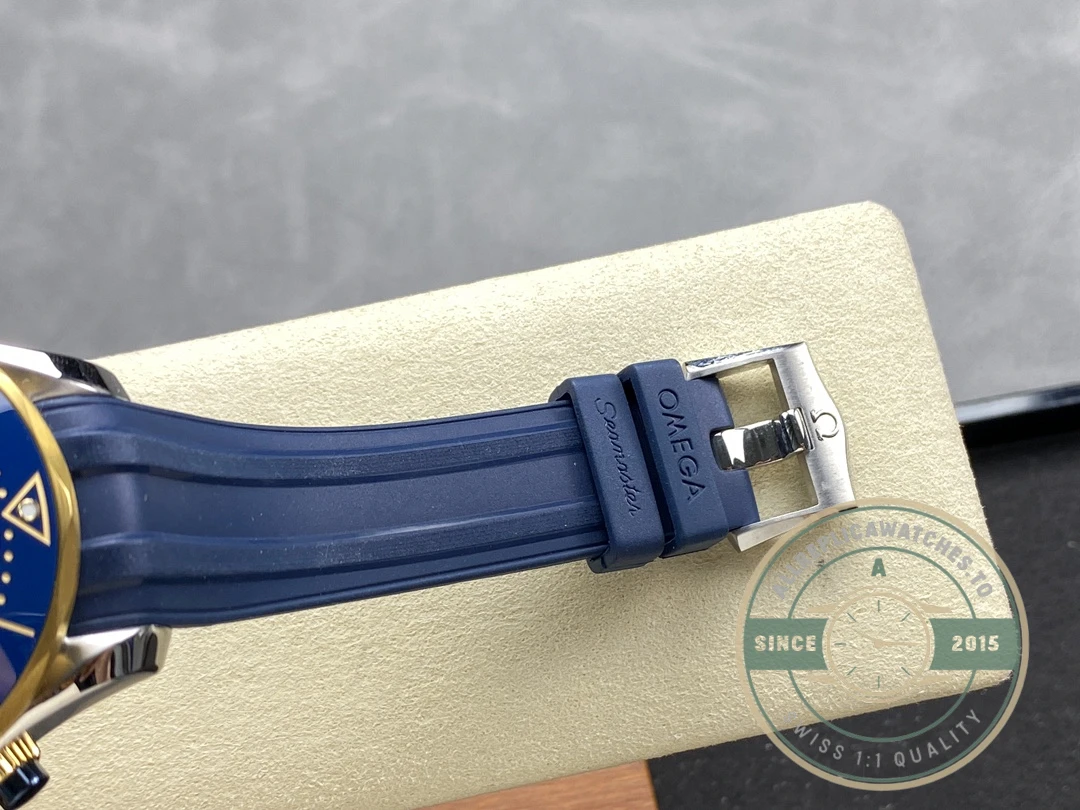 Superclone Omega Seamaster Blue 44mm, Rubber 210.20.44.51.03.001 - Factory Super Clone Watch