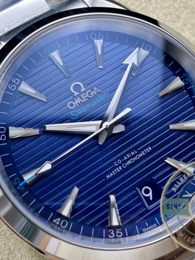 Superclone Omega Seamaster Blue Dial 41mm 220.10.41.21.03.001 - 1:1 Swiss Replica Watch