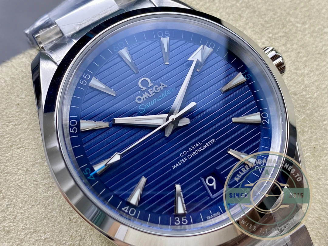 Superclone Omega Seamaster Blue Dial 41mm 220.10.41.21.03.001 - 1:1 Swiss Replica Watch