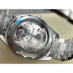 Butterfly deployant clasp with push-button release, clone Omega Aqua Terra 41mm in steel
