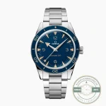 Superclone Omega Seamaster 300 ref 233.90.41.21.03.001, blue sunburst dial in a 41mm case