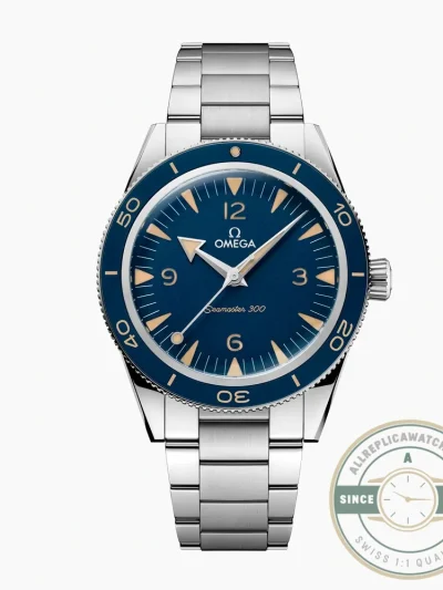 Superclone Omega Seamaster Blue Dial 41mm 233.90.41.21.03.001 - 1:1 Swiss Replica Watch