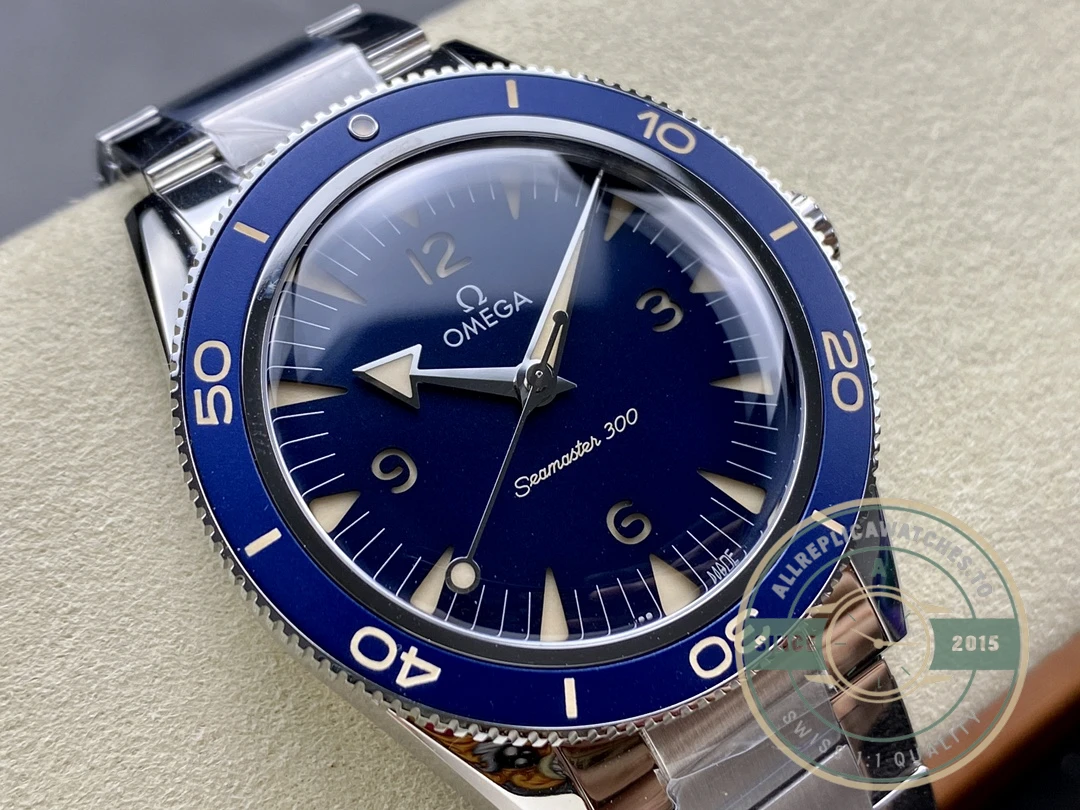 Superclone Omega Seamaster Blue Dial 41mm 233.90.41.21.03.001 - Luxury Replica Watch