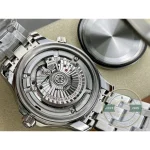 42mm diameter with a contained lug-to-lug span, superclone Omega Seamaster Diver 300M on steel