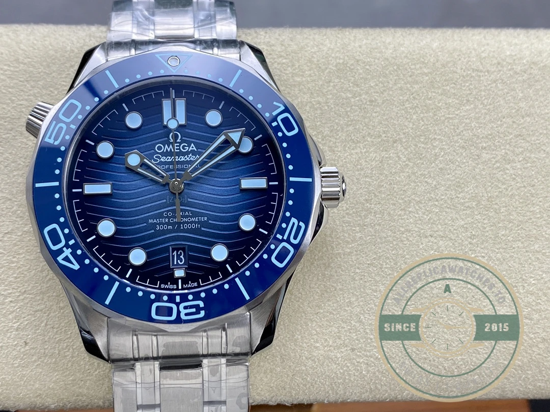 Superclone Omega Seamaster Blue Dial 42mm 210.30.42.20.03.003 - 1:1 Swiss Replica Watch
