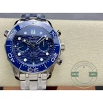 Clone 9900 from N1 driving the superclone Seamaster chronograph, 48-hour power reserve