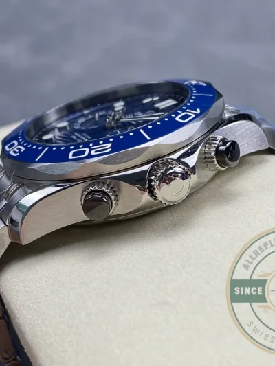 Superclone Omega Seamaster Blue Dial 44mm 210.30.44.51.03.001 - Affordable Super Clone Watch