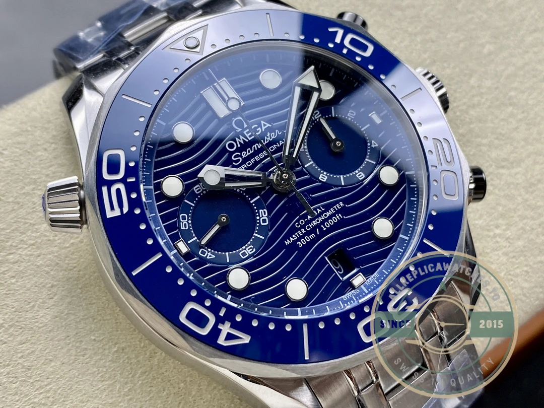 Superclone Omega Seamaster Blue Dial 44mm 210.30.44.51.03.001 - Budget Luxury Replica Watch