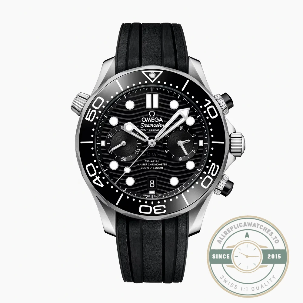 Superclone Omega Seamaster Chronograph Black 210.30.44.51.01.001 - Affordable Super Clone Watch