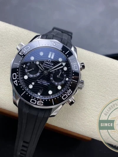 Superclone Omega Seamaster Chronograph Black 210.30.44.51.01.001 - 1:1 Swiss Replica Watch
