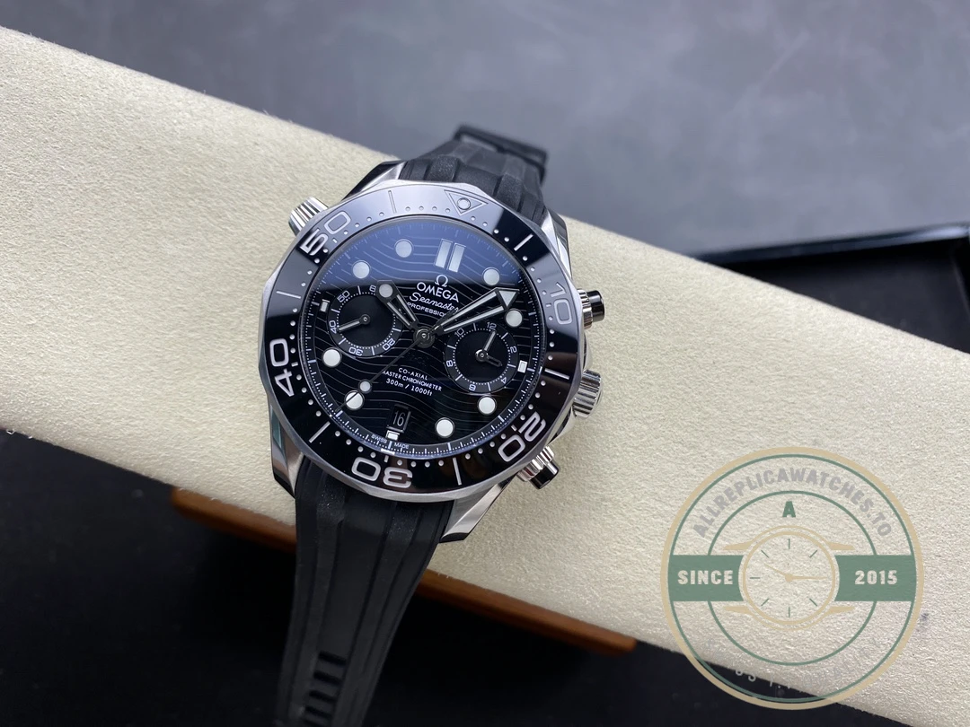 Superclone Omega Seamaster Chronograph Black 210.30.44.51.01.001 - 1:1 Swiss Replica Watch