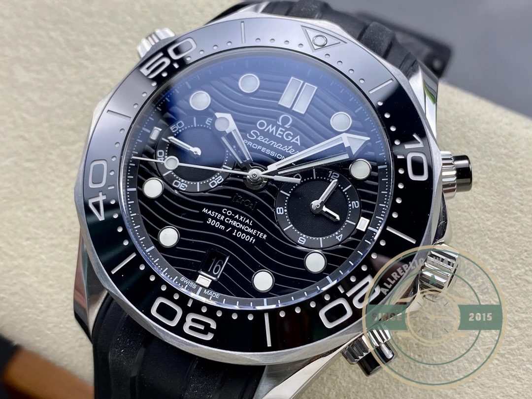 Superclone Omega Seamaster Chronograph Black 210.30.44.51.01.001 - Premium Super Clone Watch