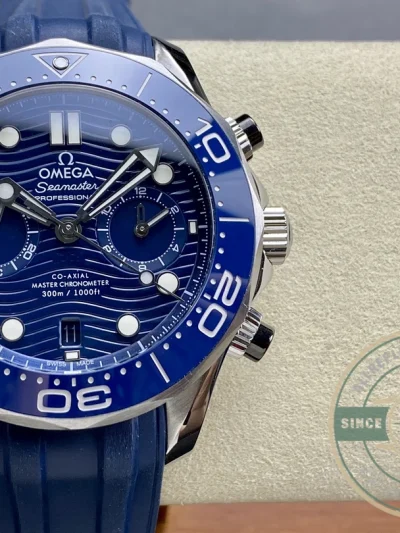 Superclone Omega Seamaster Chronograph Blue 210.30.44.51.03.001 - Swiss-Made Clone Watch