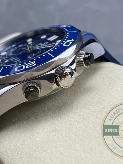 Superclone Omega Seamaster Chronograph Blue 210.30.44.51.03.001 - Premium Super Clone Watch