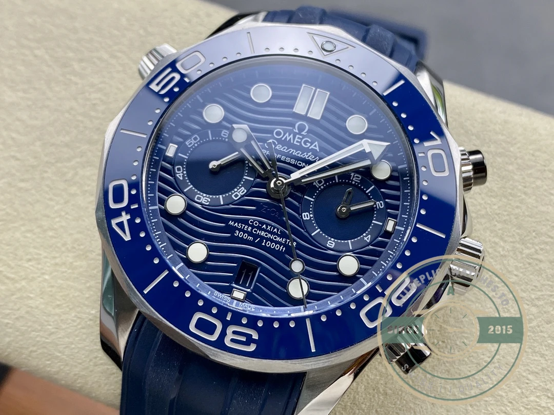 Superclone Omega Seamaster Chronograph Blue 210.30.44.51.03.001 - Premium Super Clone Watch