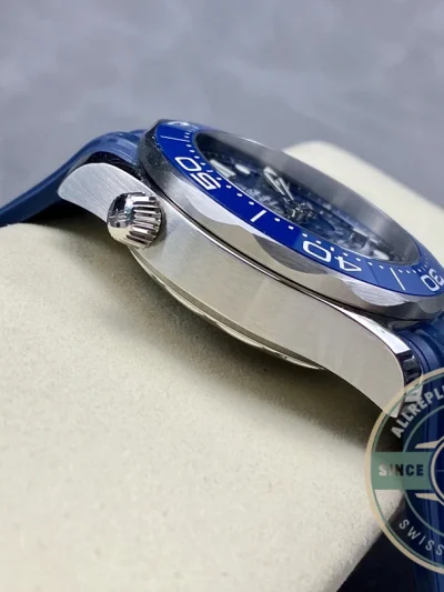 Superclone Omega Seamaster Chronograph Blue 210.30.44.51.03.001 - Swiss Movement Replica Watch