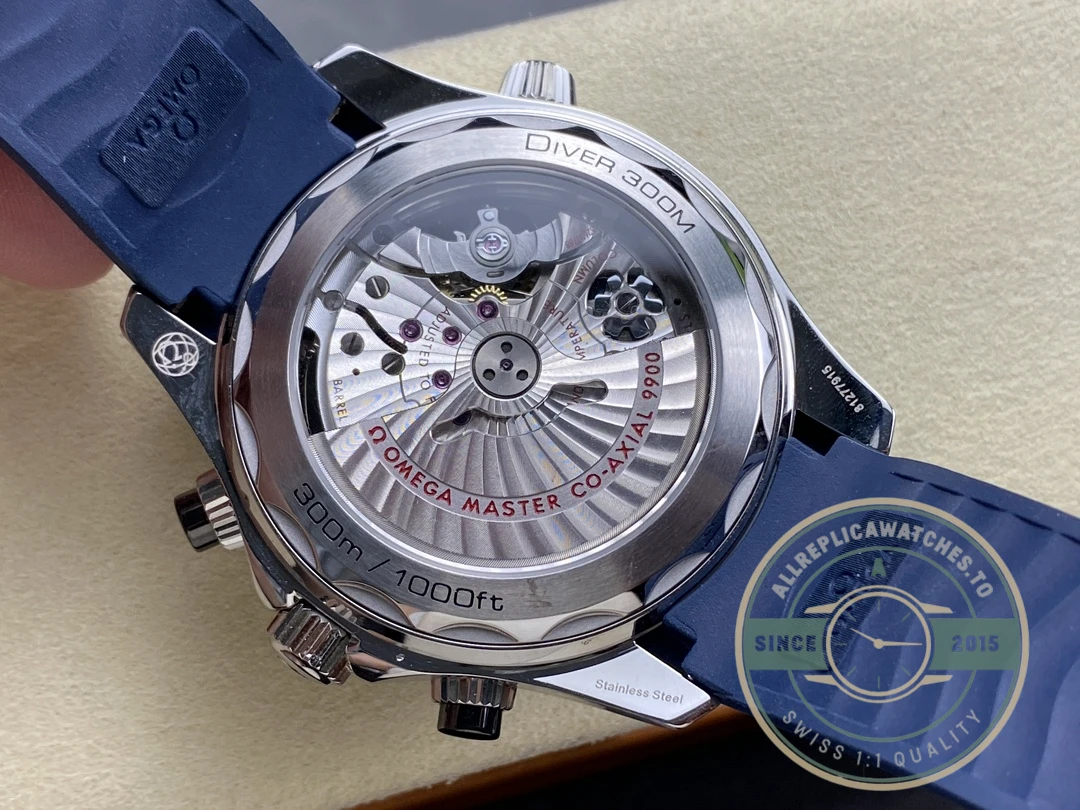 Superclone Omega Seamaster Chronograph Blue 210.30.44.51.03.001 - 1:1 Swiss Replica Watch