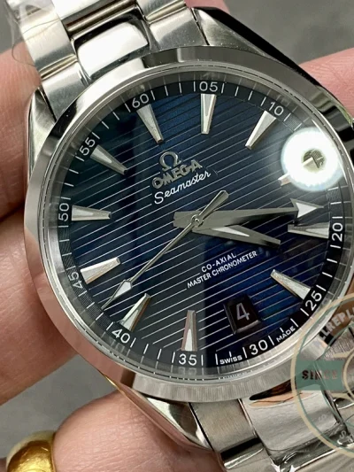 Superclone Omega Seamaster Dark Blue Dial 220.10.41.21.03.004 - Affordable Luxury Replica Timepiece