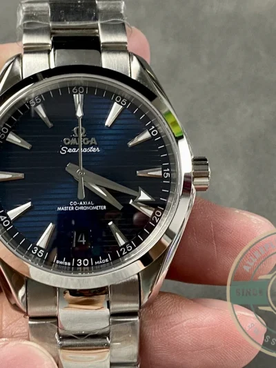 Superclone Omega Seamaster Dark Blue Dial 220.10.41.21.03.004 - Budget Luxury Replica Watch