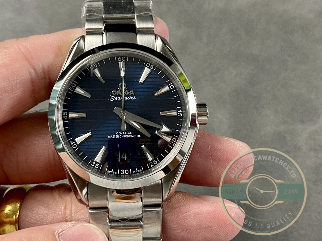 Superclone Omega Seamaster Dark Blue Dial 220.10.41.21.03.004 - Budget Luxury Replica Watch