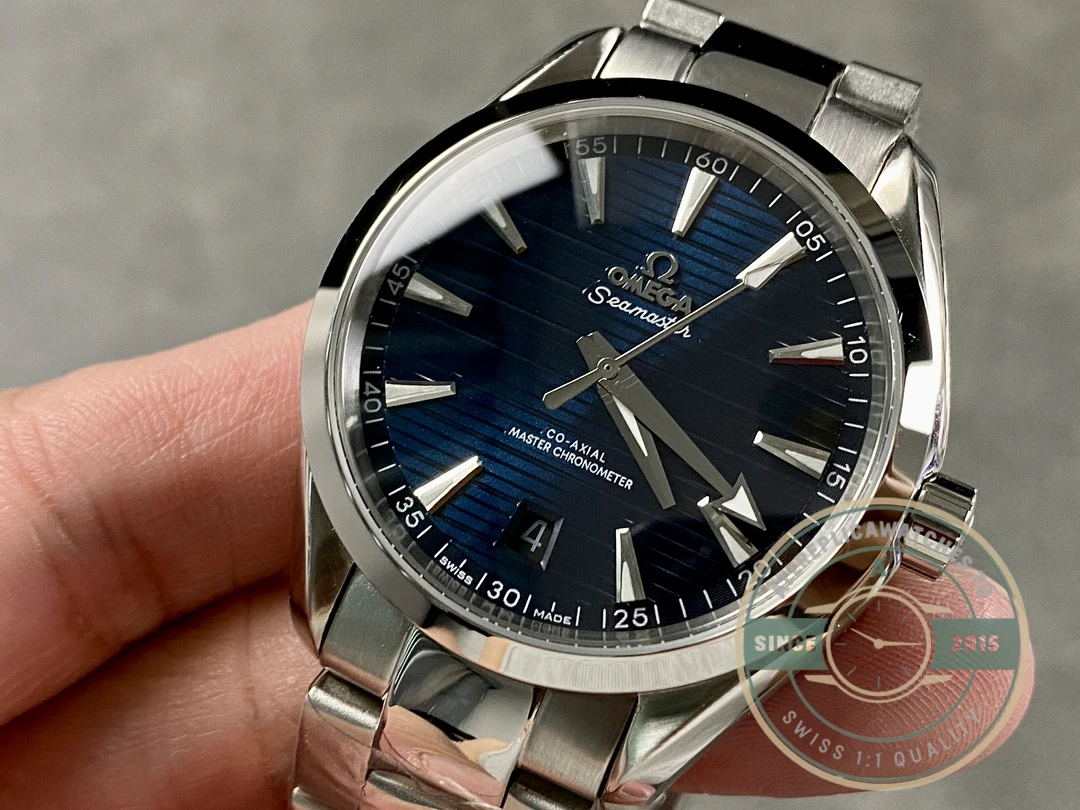 Superclone Omega Seamaster Dark Blue Dial 220.10.41.21.03.004 - Luxury Replica Watch