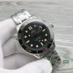 Dark 007 Edition dial with wave-pattern detailing on the 42mm Diver 300M superclone