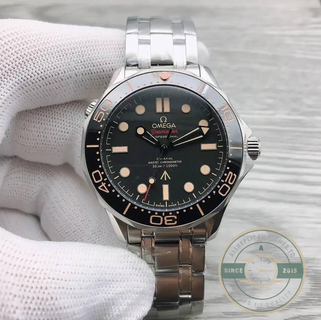Superclone Omega Seamaster Diver 300M 007 210.90.42.20.01.002 - Swiss-Made Clone Watch