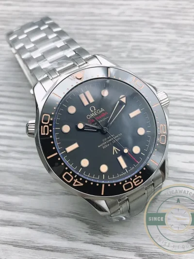 Superclone Omega Seamaster Diver 300M 007 210.90.42.20.01.002 - 1:1 Swiss Replica Watch