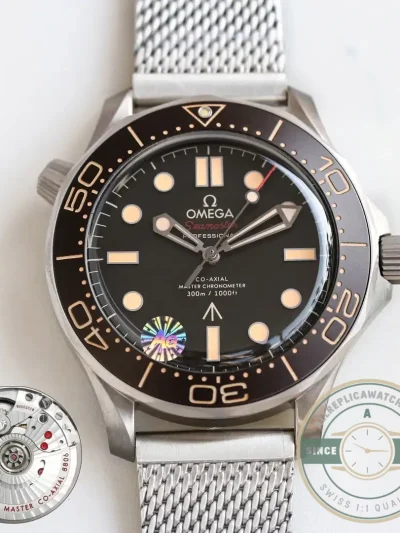 Superclone Omega Seamaster Diver 300m James Bond 210.92.42.20.01.001 - Top-Tier Swiss Replica Watch