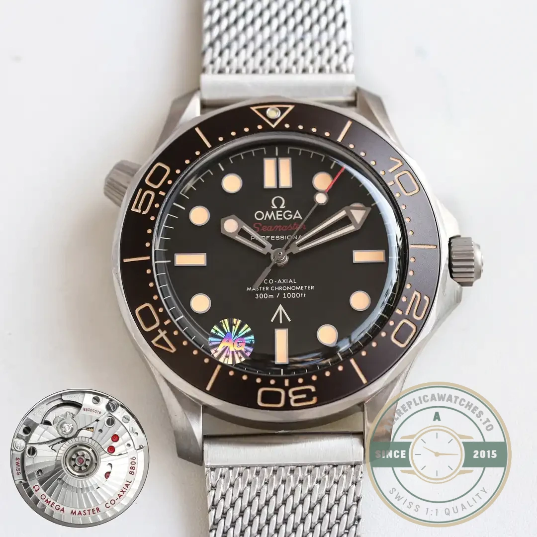 Superclone Omega Seamaster Diver 300m James Bond 210.92.42.20.01.001 - Top-Tier Swiss Replica Watch