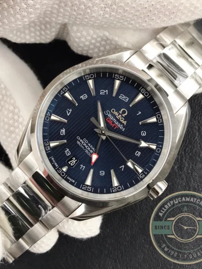 Superclone Omega Seamaster GMT Blue Dial 231.10.43.22.03.001 - 1:1 Swiss Replica Watch