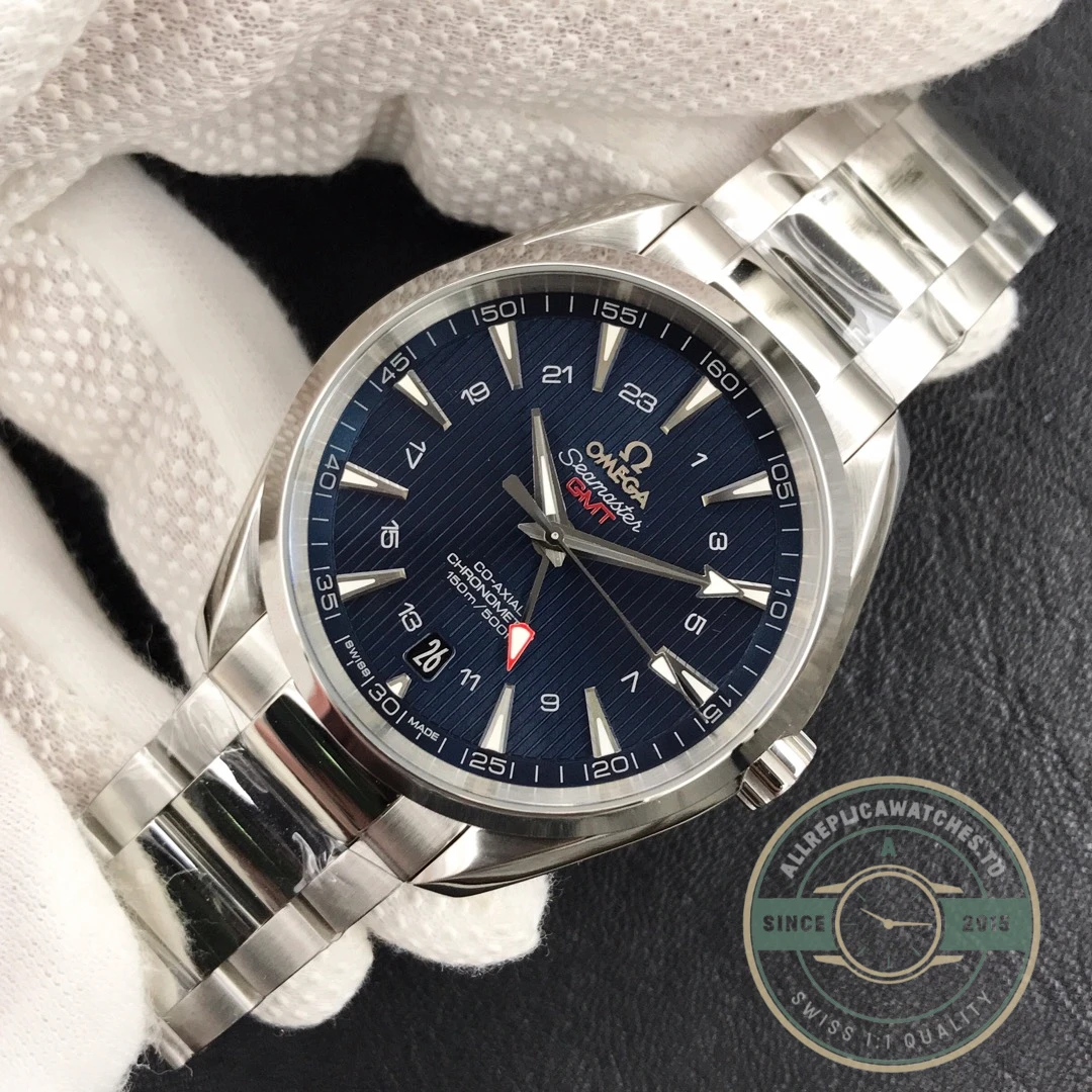 Superclone Omega Seamaster GMT Blue Dial 231.10.43.22.03.001 - 1:1 Swiss Replica Watch
