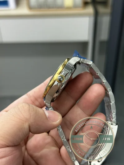 Superclone Omega Seamaster Gold Bezel 210.20.42.20.01.002 - Premium Super Clone Watch