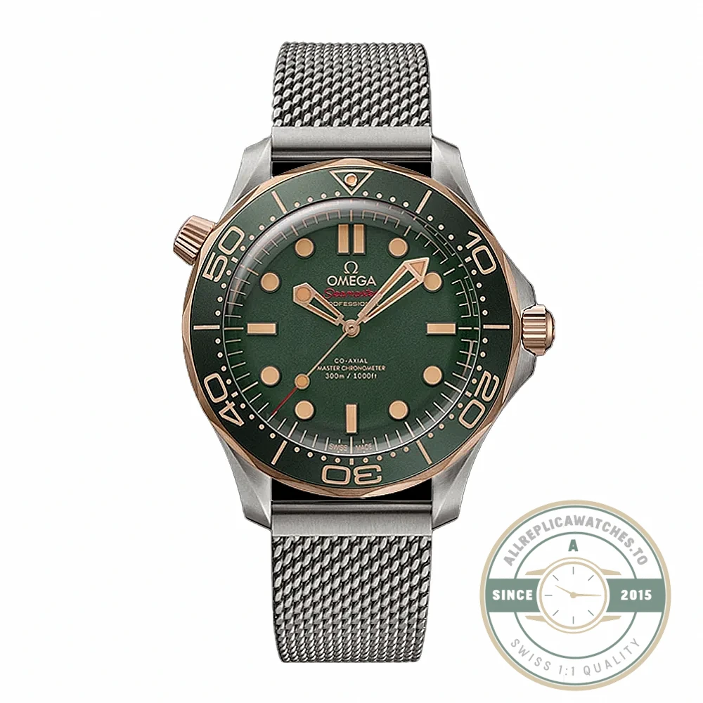 Superclone Omega Seamaster Green 42mm 210.90.42.20.10.001 - Budget Luxury Replica Watch