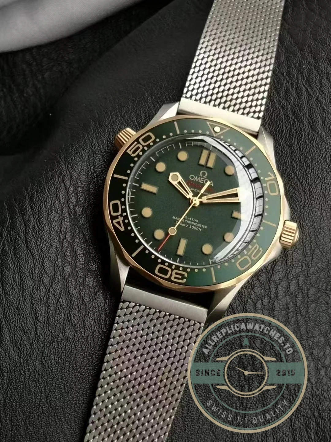 Superclone Omega Seamaster Green 42mm 210.90.42.20.10.001 - Swiss Movement Replica Watch